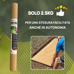 Mulching de papel 100% natural